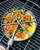 Bánh trứng cút nướng