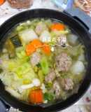蔬菜丸子湯
