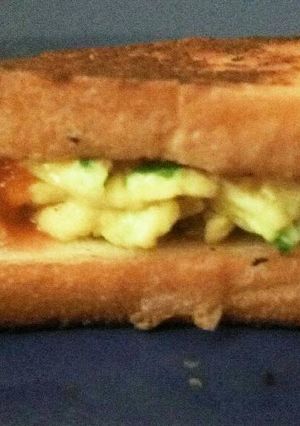 Foto resep Roti Bakar Telur Orak Arik