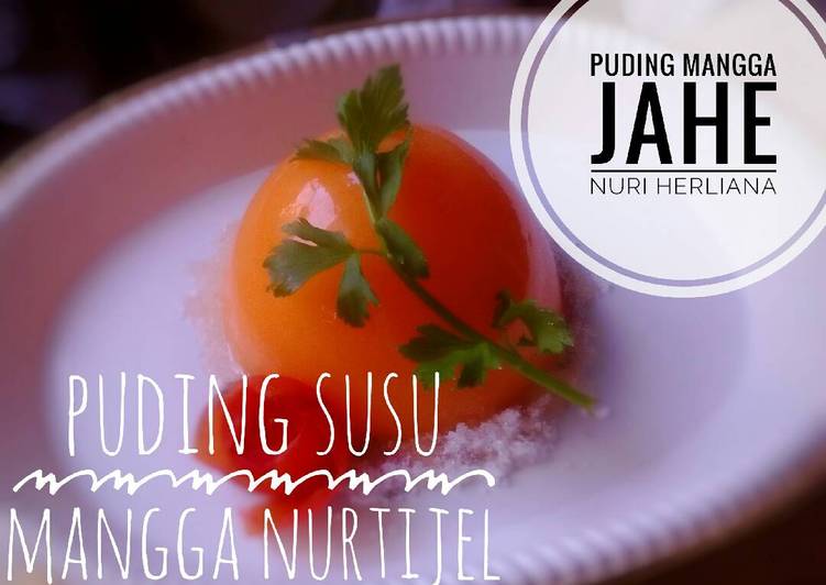 Puding Mangga Jahe (Nutrijell)