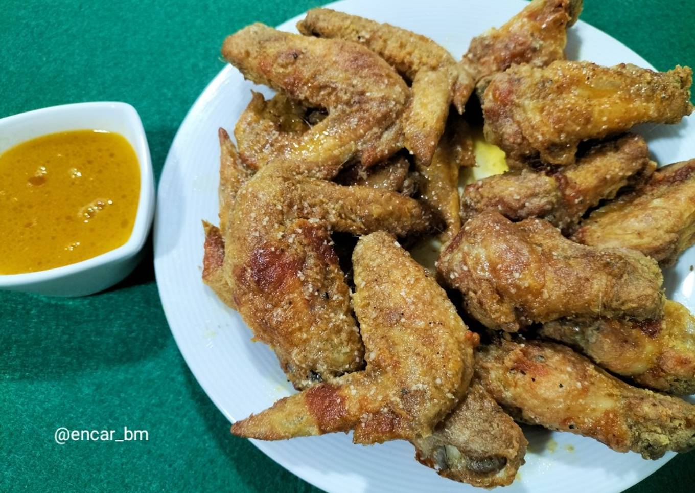 Alitas de pollo Buffalo en airfryer