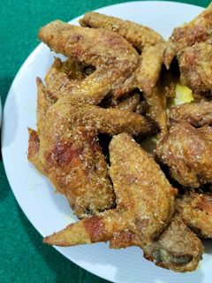 Una foto de Alitas de pollo Buffalo en airfryer