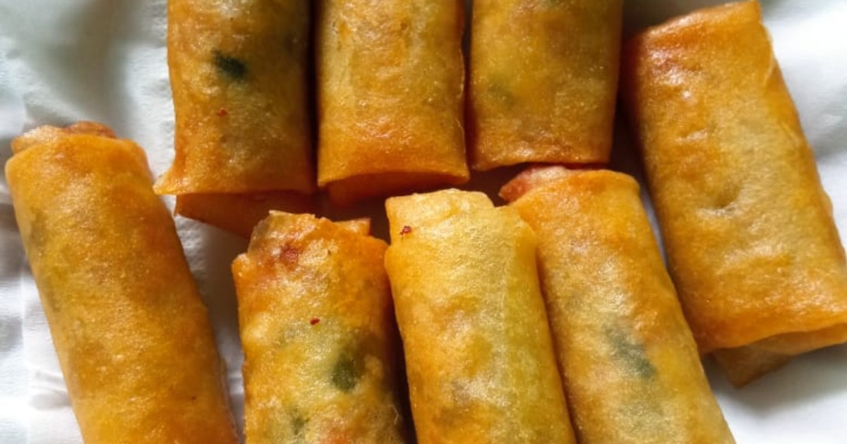 Resep Lumpia Sayur Rasanya Maknyus
