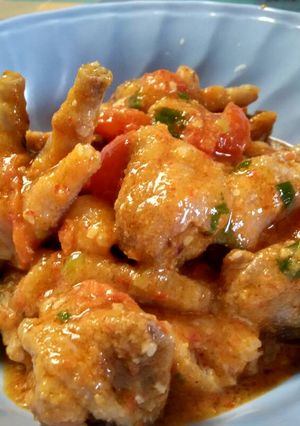 Foto resep Laker merah (kepala,ceker)