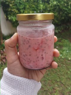 Foto resep Strawberry overnight oatmeal