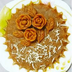 Besan Ka halwa A picture of Besan Ka halwa.