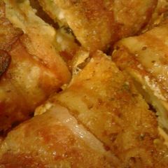 A picture of Baked Stuffed Chicken Breast.