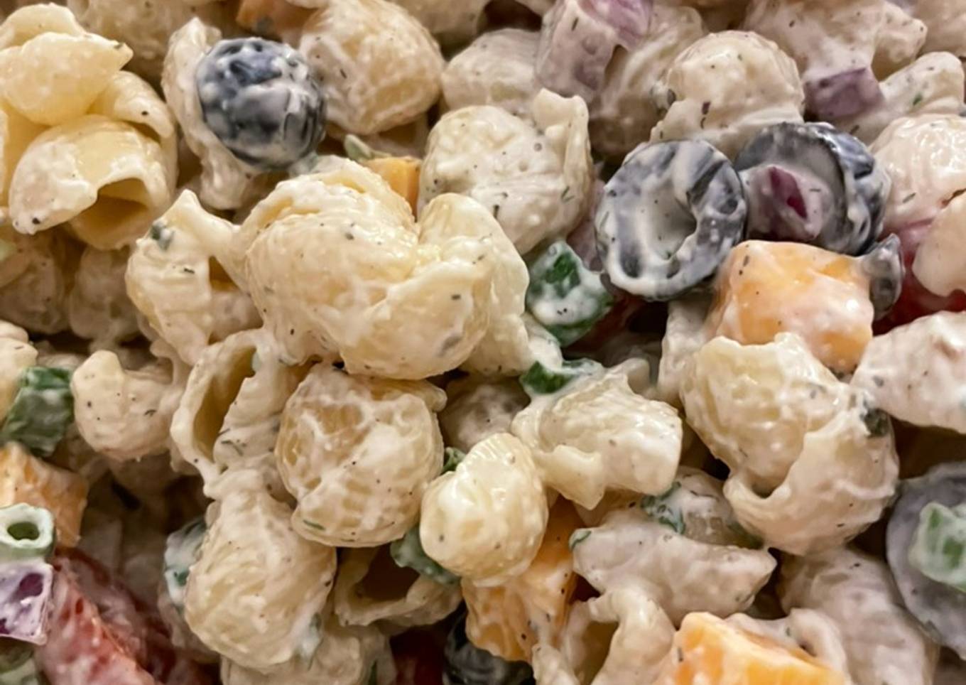Ranch Pasta Salad (Vegetarian)