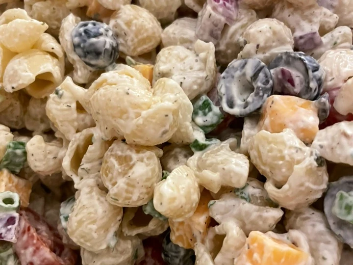 Easy Way Prepare Ranch Pasta Salad (Vegetarian) the Awesome  Appealing