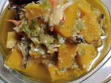 Tumis pedas labu kuning