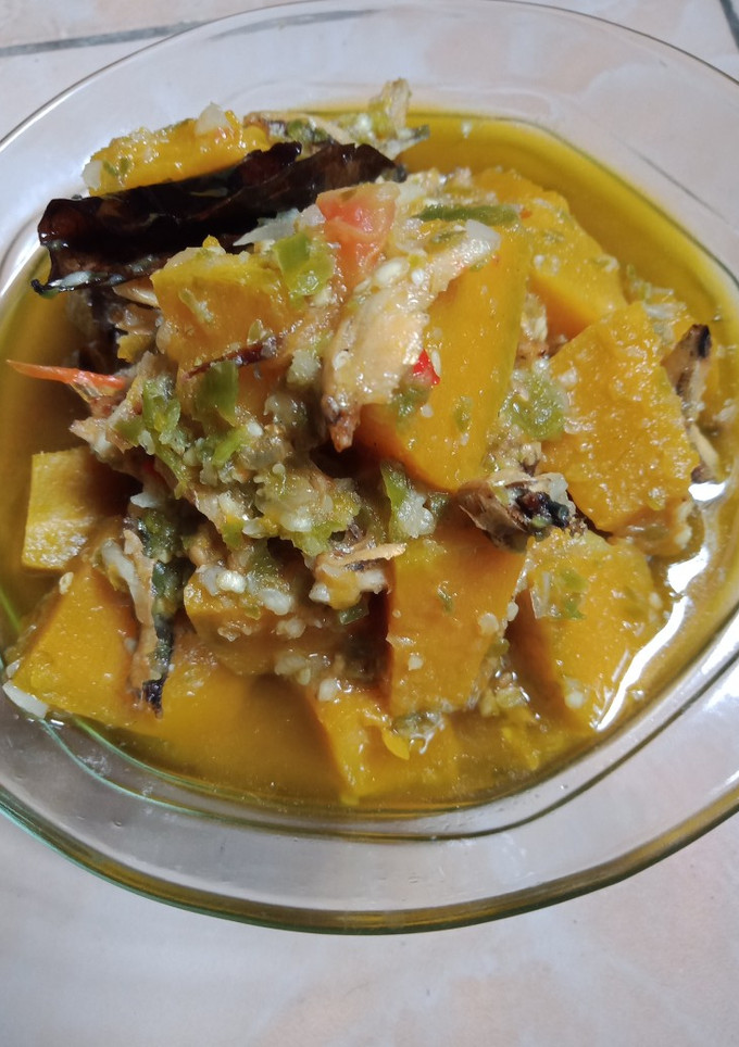 Foto resep Tumis pedas labu kuning
