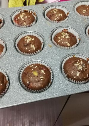 Foto principal de Muffins de avena (sabor chocolate)