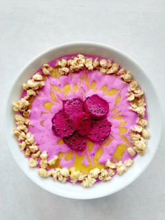 Foto resep Smoothie Bowl - Buah Naga & Mangga