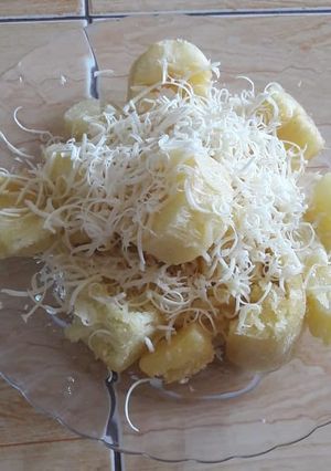 Foto resep Singkong goreng keju