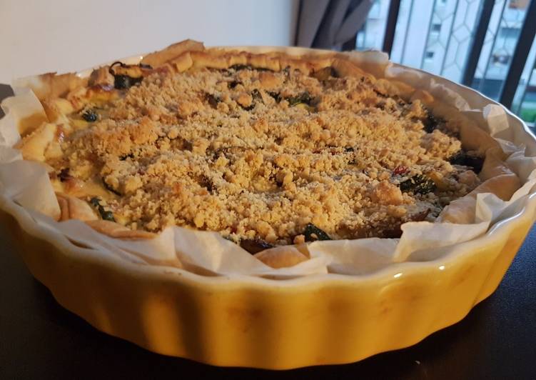 Comment Cuisiner Tarte crumble provençale