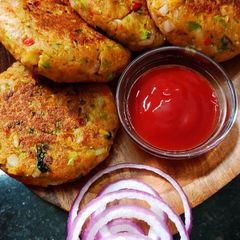 A picture of Broccoli cutlets.