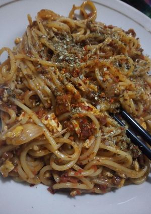 Foto resep Spagetti with telor