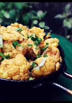 A picture of Roasted cauliflower.