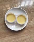 Bánh flan từ sữa công thức cho các bé từ 6m+