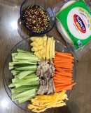 Bánh tráng cuốn thịt luộc