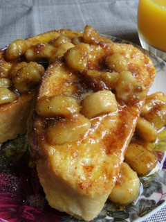A picture of Banana French Toast.