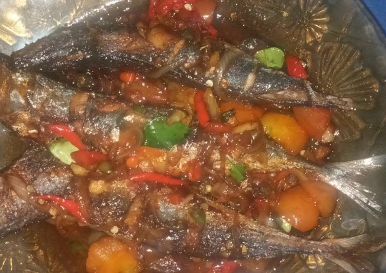 Resep Populer Ikan kembung pedas manis Enak Bergizi