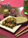 Pique de garbanzo y atún