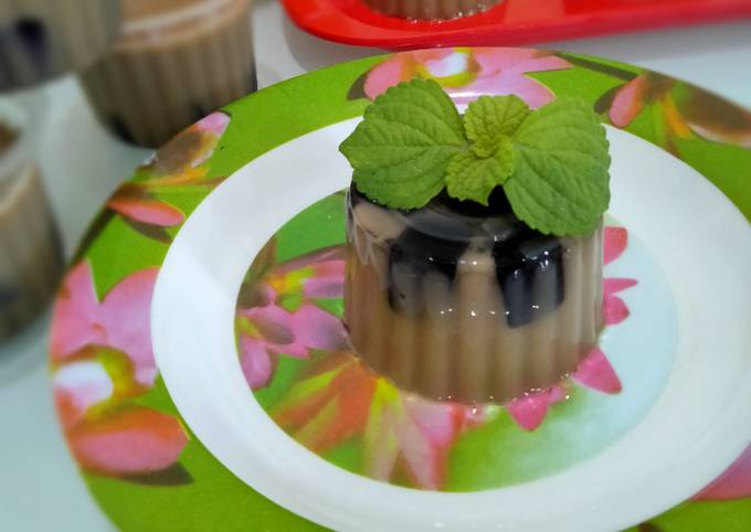 Puding Cappucino Cincau