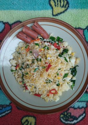 Foto resep 1. Nasi goreng kampung
