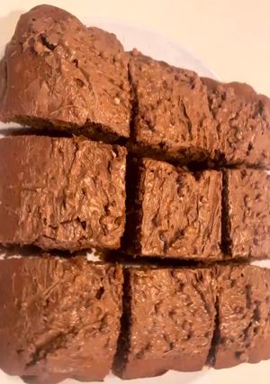 Una foto de Brownies con maní 🥜