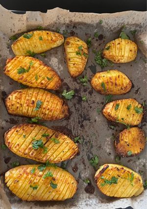 Una foto de Papas acordeón 🥔