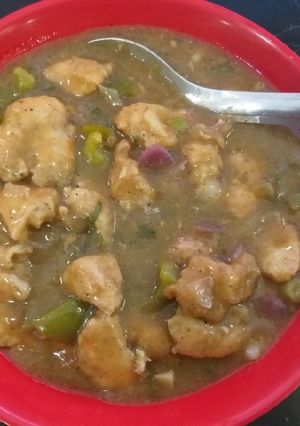 A picture of Chicken chilli.