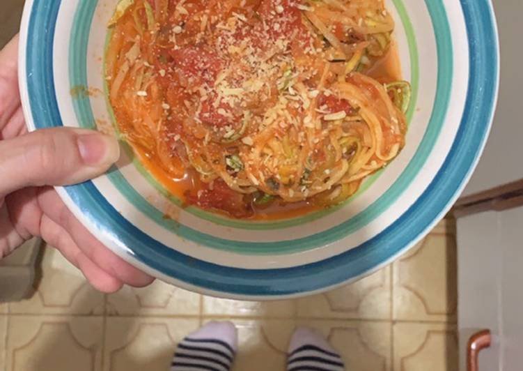 Espaguete de abobrinha