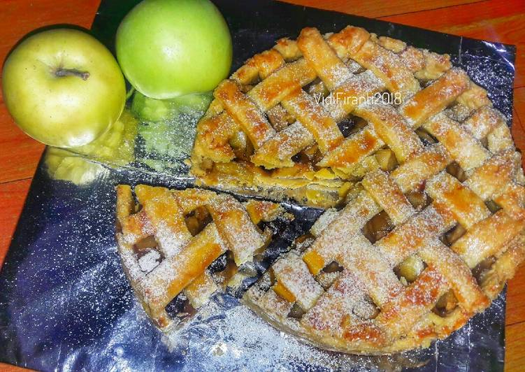 Cara Gampang Membuat Apple Pie Crunchy Super Yummy 😘😘😘 yang Enak Banget