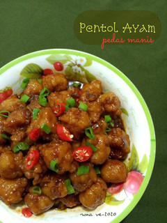 Foto resep Pentol Ayam Pedas Manis