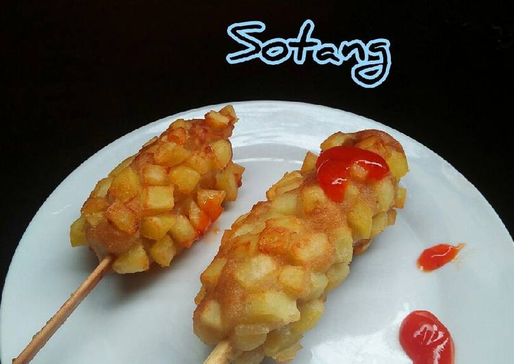 Bumbu Sotang (Sosis Kentang) | Cara Membuat Sotang (Sosis Kentang) Yang Bikin Ngiler