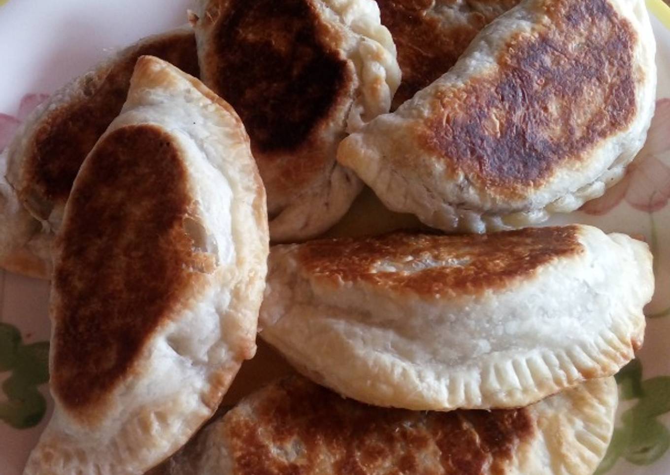 Empanadas de lentejas, con zanahoria y cebolla