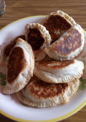 Una foto de Empanadas de lentejas, con zanahoria y cebolla