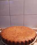 Torta de banana y coco