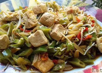 Resep Unik 🍃Sayur Kecipir, Tahu &amp;amp; Toge Enak dan Sehat