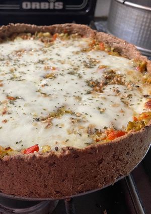 Una foto de TARTA INTEGRAL de VERDURAS 🌱