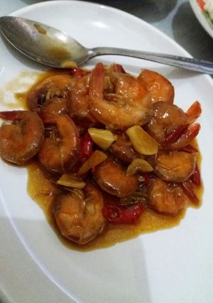 Foto resep Udang saus tiram
