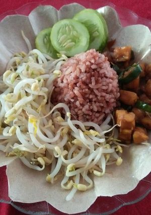 Foto resep Nasi Toge tempe