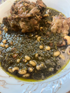 عکسی از دستور قرمه سبزی