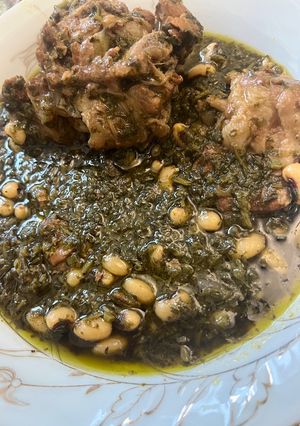 عکسی از دستور قرمه سبزی