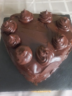 Una foto de Ganache de chocolate negro 🍫