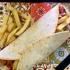 Chicken wrap 🌯 A picture of Chicken wrap 🌯.