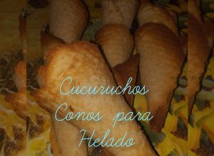 Una foto de Cucuruchos, conos para helados 2° intento esta quedó mejor