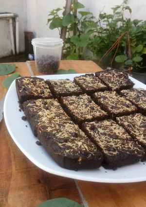 Foto resep Brownis Cokelat Keju