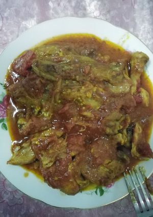 عکسی از دستور خورشت مسما بادمجان